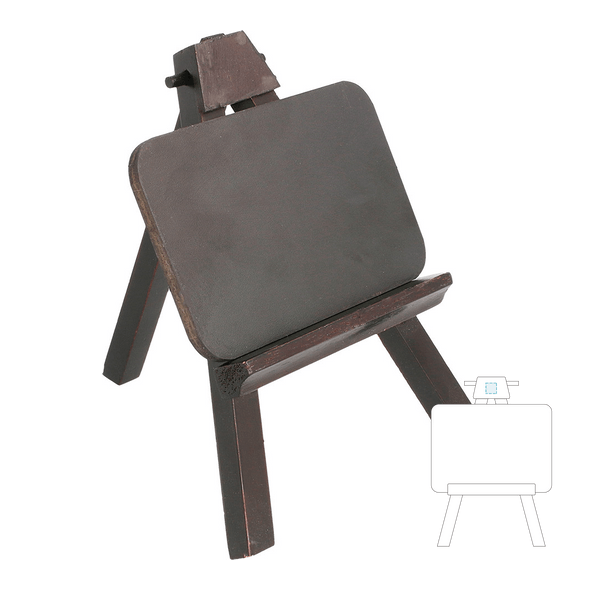 Mini Easel and Slate Wood